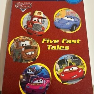 Disney Pixar: Cars Five Fast Tales Book (Paperback Edition)